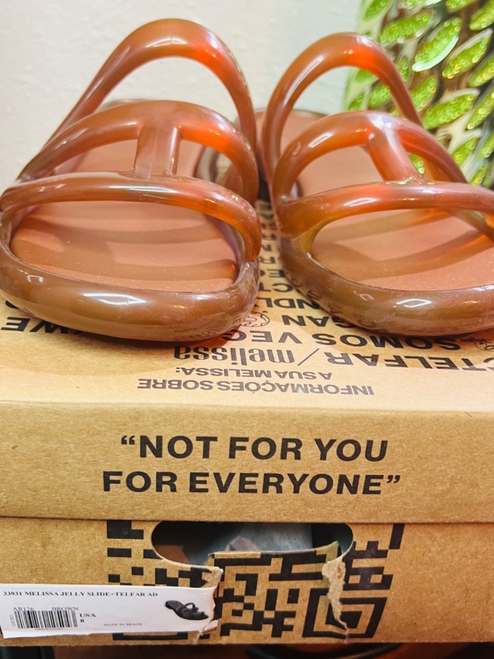 New Melissa & Telfar Sandals - Picture 2 of 4